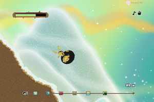 原始小土人翻滚跳