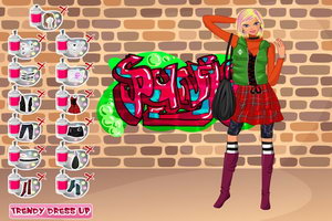 朋克街头艺术风