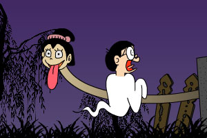 大雄遇鬼
