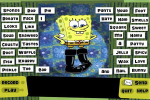 海绵宝宝学英文