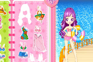 阿Sue的漂亮泳装