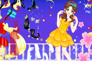 白雪公主靓丽装扮