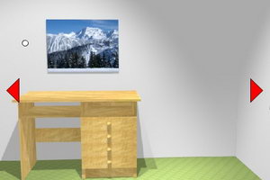 逃出绿地毯房间