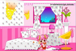 优优的粉色卧室