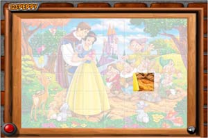 白雪公主爱情拼图