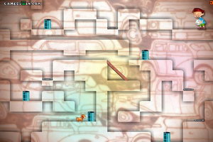 吹口哨训练小狗