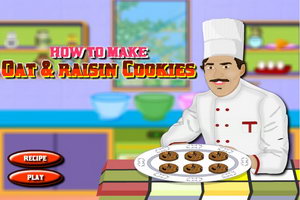 学做葡萄干曲奇