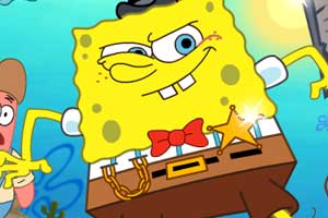 海绵宝宝玩游戏