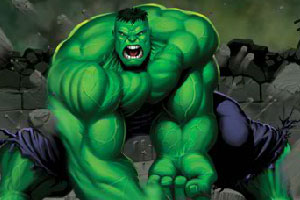 绿巨人大战机器人