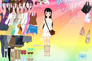 时尚小衫混搭风