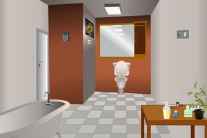 逃出我家的浴室