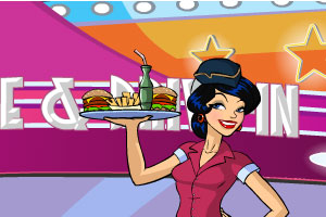 汽车餐厅服务员