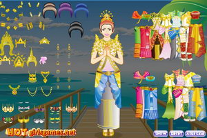 神秘泰国古典女孩