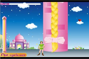 王子救长发公主