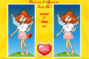 可爱天使找不同