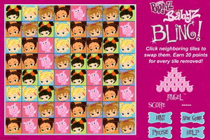 闪烁芭比对对碰