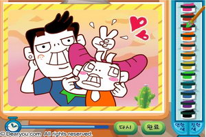 经营大头贴小摊