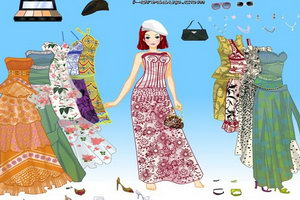 时尚花格吊带裙