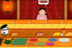 美味回转寿司店