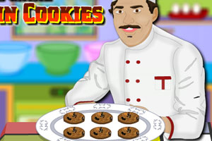 学做葡萄干曲奇