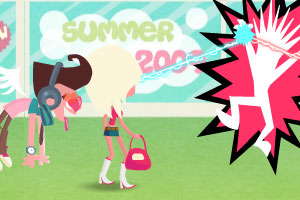 电眼美少女之商场调情