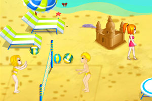 海滩休闲游乐场