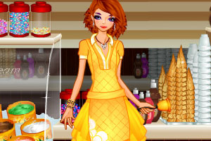 冰淇淋店的时尚