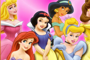 迪斯尼公主拼图