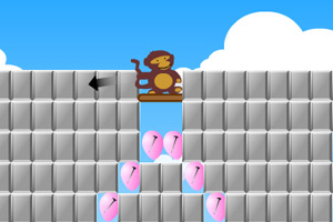 小猴子射气球抓狂版