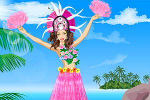 夏威夷草裙姑娘