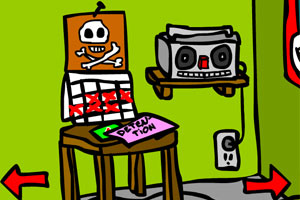 逃出男朋友的房间