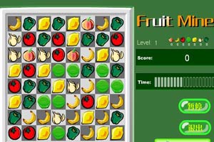 多样水果对对碰