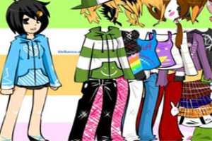 卡哇伊漫画女孩