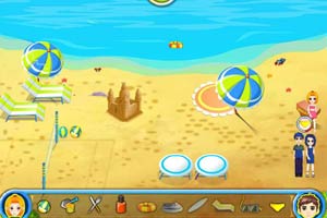 海滩休闲游乐场