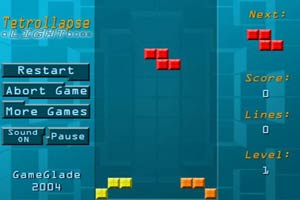 红色俄罗斯方块