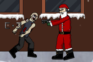 圣诞老人猎僵尸