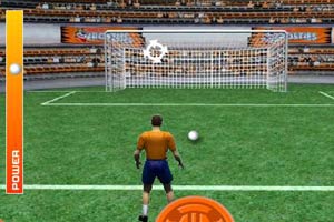 足球射门训练