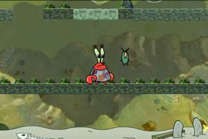 海绵宝宝之蟹哥逃难