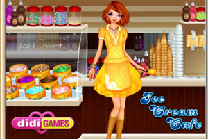 冰淇淋店的时尚