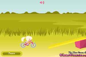 小女生骑自行车2