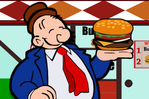 大力水手汉堡屋