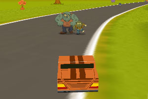 飞车撞僵尸变态版