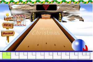 圣诞保龄球
