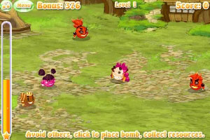 炸弹小怪吃水果