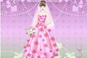 快乐婚礼优雅新娘