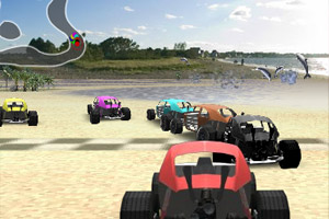 3D沙滩车赛车