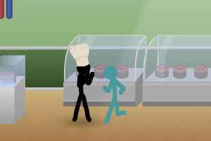 火柴人面包房防守