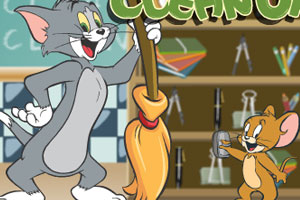 汤姆杰瑞教室大扫除