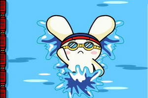 兔宝宝游泳冠军