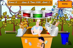 公园果冻冰淇凌店